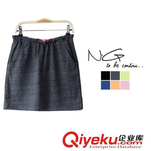 2014春夏女裝 休閑運(yùn)動(dòng)短裙運(yùn)動(dòng)包臀女裙中山服裝夏季包臀半身裙原始圖片3