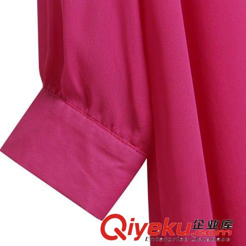 廠家批發(fā) 夏女裝長款雪紡衫防曬服長袖外套防曬衫雪紡開衫防曬衣原始圖片3