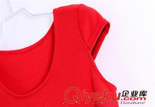越南訂單 新款植絨娃娃燙鉆百搭背心裙 迷你包臀裙 9043