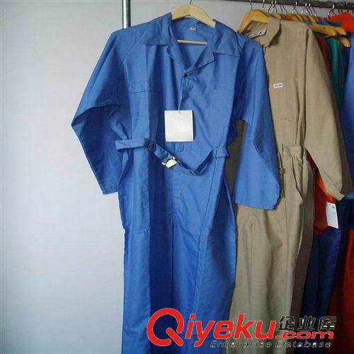 廠家專業(yè)生產(chǎn)連體工作服 外貿(mào)連體工作服 滌紗卡連體工作服原始圖片3