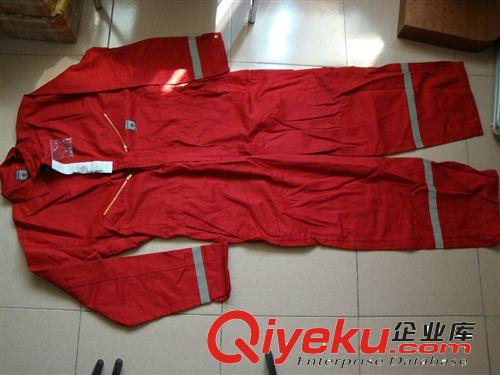 廠家生產(chǎn)連體工作服 外貿(mào)連體工作服 滌紗卡連體工作服原始圖片3
