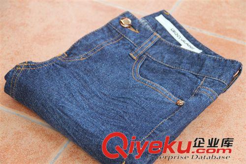 比HM 更給力美國(guó)出口外貿(mào)原單小腳 微彈牛仔褲 大量批發(fā)