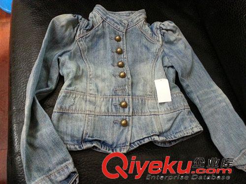 大批量HM&GAP&OLD NAVY 外貿(mào)原單 簡單常規(guī)款 男女童裝 牛仔外套原始圖片2
