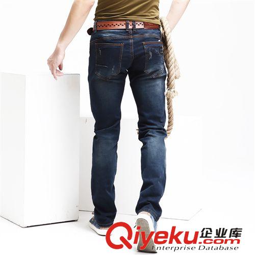 2013秋季新款男裝牛仔褲 休閑修身 韓版個性中腰 哥倫奴比牛仔褲