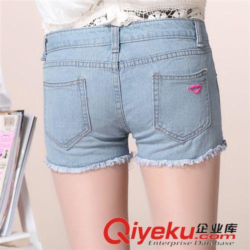 新款夏季 熱賣 韓版女式牛仔短褲 熱褲批發,牛仔褲一件代發3803原始圖片2