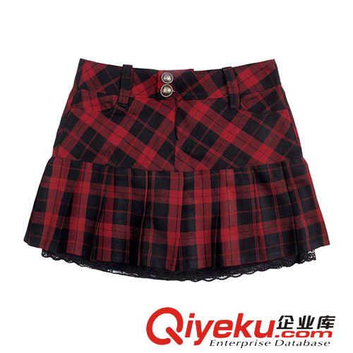 廠價批發新款格子秋冬短裙學院風英倫風短裙半身裙裙子#2002