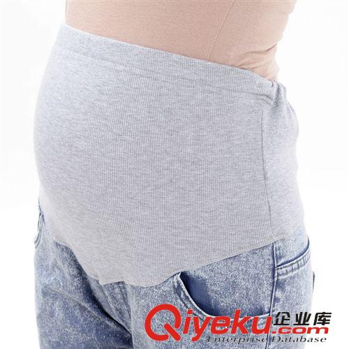 孕婦裝時尚修身孕婦牛仔褲 gd彩色托腹褲子小腳褲 休閑褲804原始圖片3