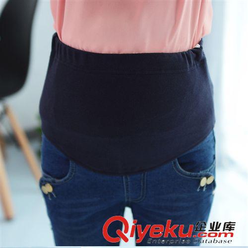 2014孕婦短褲 顯瘦孕婦牛仔褲 時(shí)尚孕婦托腹褲鉛筆褲牛仔九分褲原始圖片2