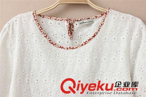 2014夏季新款日系森女時尚甜美小清新拼接優(yōu)雅韓國連衣裙時尚短裙原始圖片3
