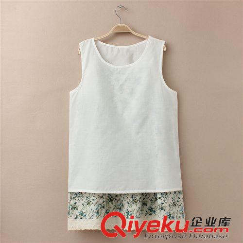 外貿(mào)原單森女系亞麻女裝夏季 熱銷棉麻文藝刺繡短袖t恤女 夏裝女