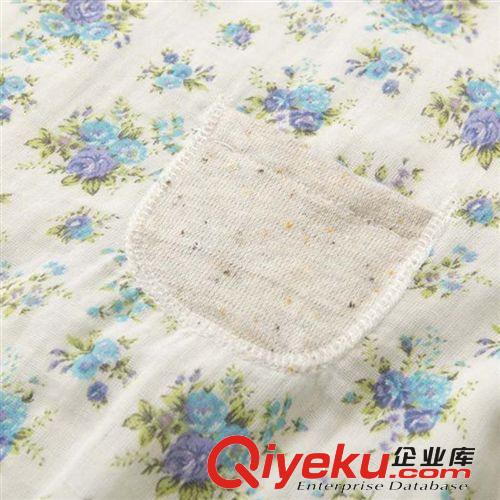 日系女裝 2014夏季新款女裝圓領(lǐng)短袖全棉印花小翠花連衣裙1023原始圖片3
