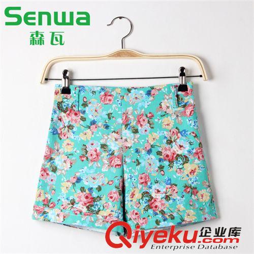 森瓦牛仔夏裝糖果色短褲批發(fā) 熱款牛仔短褲女夏 彩色女褲工廠直批