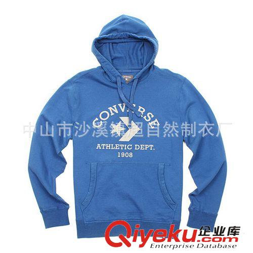 廠家加工{zx1}時尚潮男運動衛(wèi)衣 LOGO印花抓絨男衛(wèi)衣