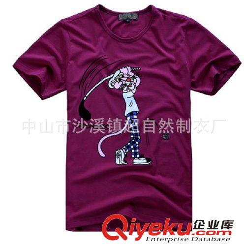 廠(chǎng)家定制{zx1}男式短袖T恤 時(shí)尚LOGO印花T恤男 外貿(mào)原始圖片3