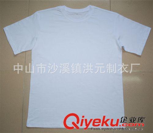 廠家供應(yīng)圓領(lǐng)t恤 女式t恤短袖 純色純棉空白t恤 承接外貿(mào)訂單原始圖片2