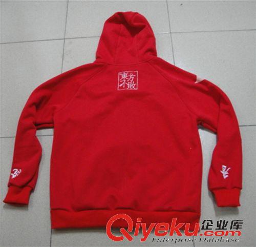 廠家供應(yīng)2014新款男女開衫連帽衛(wèi)衣 可來圖來樣定做專業(yè)服裝生產(chǎn)原始圖片3