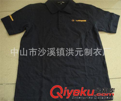 廠家定做翻領(lǐng)男裝短袖POLO衫 加工定制公司制服上衣 可來圖定做