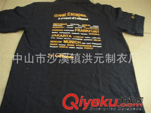 廠家供應(yīng)外貿(mào)原單POLO衫 定做各式翻領(lǐng)全棉T恤 企業(yè)廣告衫原始圖片2