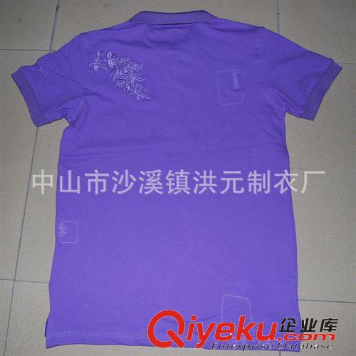 廠家供應外貿出口男式POLO衫 專業訂做外貿翻領T恤原始圖片2
