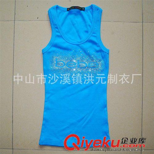 加工定制2014女士吊帶背心糖果色小吊帶衫 供應純棉打底工字背心