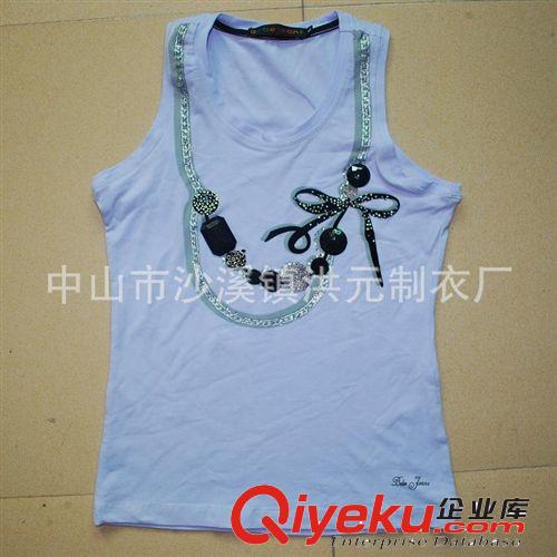 加工定制2014女士吊帶背心糖果色小吊帶衫 供應純棉打底工字背心