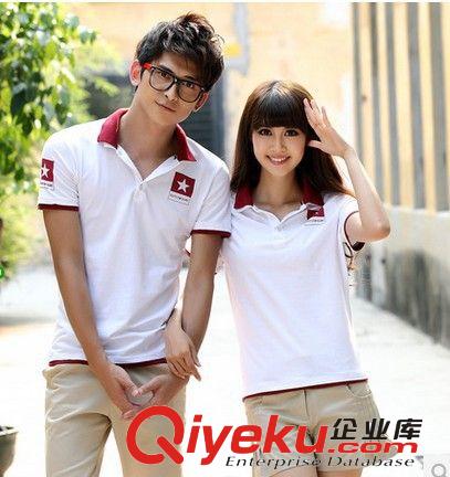 2014年情侶裝夏裝新款韓版短袖t恤女打底衫原始圖片3