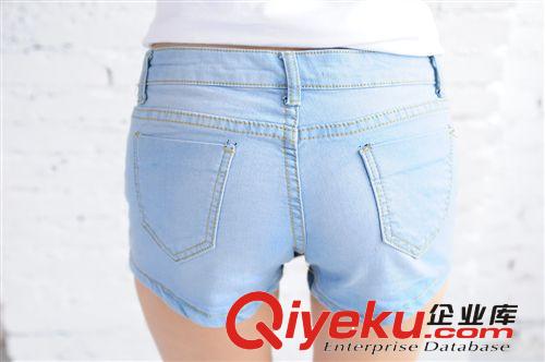 【原創(chuàng)爆款】2014夏季爆款 女士牛仔褲 短褲熱褲 褲裙 裙褲 7793#原始圖片2