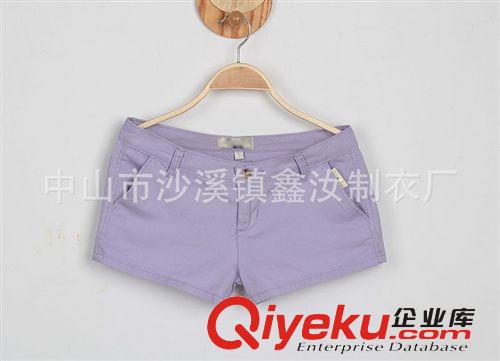 廠家定制 2014爆款火熱休閑、運動、短褲、熱褲 女式顏色自選原始圖片2