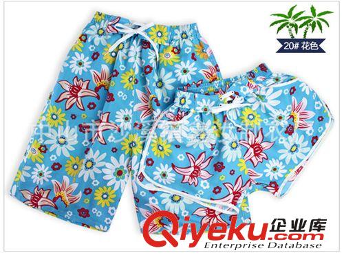 廠家定制2014新款韓速干沙灘男女款 印花休閑短褲 潮人{(lán)sx}原始圖片3