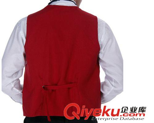 工廠定做酒店服裝工作馬甲 餐廳服務(wù)員馬甲 KTV馬甲 歡迎定做