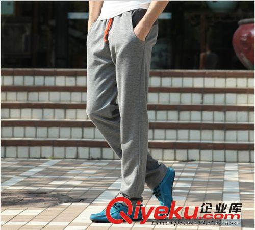 工廠定做男士運動長褲 衛褲 修身秋裝哈倫褲休閑褲原始圖片3