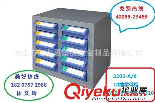 【zyjl】廠家直銷 東莞大朗10抽零件柜  鐵皮不帶門工具柜原始圖片2