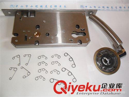 專(zhuān)業(yè)生產(chǎn)供應(yīng)各式各樣門(mén)鎖彈簧，執(zhí)手鎖面板扁線簧，防盜鎖彈簧等原始圖片2