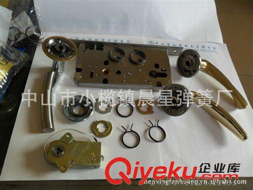 專業(yè)供應(yīng)執(zhí)手鎖面板渦卷扁線簧、執(zhí)手復(fù)位扭簧、鎖體彈簧鎖頭彈簧原始圖片2