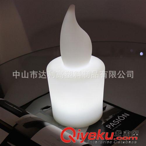 LED蠟燭燈 仿真發(fā)光蠟燭 可充電蠟燭燈 遙控變色七彩發(fā)光蠟燭原始圖片3