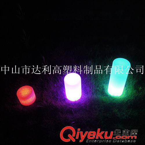 LED發(fā)光燈 圓柱形桌燈 創(chuàng)意變色發(fā)光小桌燈 可充電遙控變色