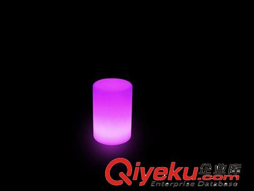 供應LED發光圓柱燈 暢銷歐洲的發光家具 七彩變色圓柱燈 H36CM原始圖片2
