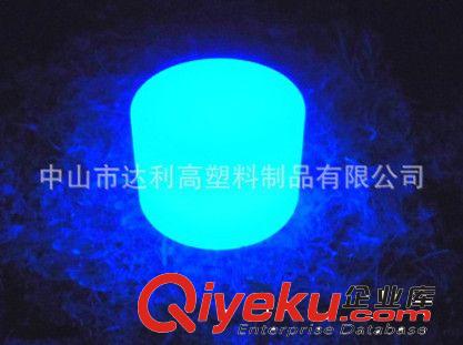 供應led發光圓柱燈 七彩圓柱燈 圓柱小夜燈 遙控變色發光圓柱燈原始圖片2