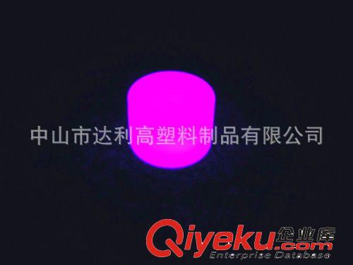 供應led發光圓柱燈 七彩圓柱燈 圓柱小夜燈 遙控變色發光圓柱燈原始圖片3