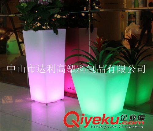 LED花盆 74CM高發(fā)光花盆 室內(nèi)外裝飾七彩變色發(fā)光花盆原始圖片2