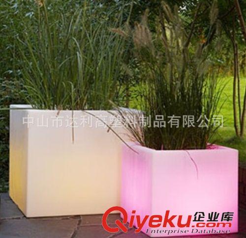 LED花盆 場(chǎng)景布置變色發(fā)光花盆 LED園藝裝飾花盆原始圖片2