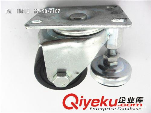 物美價廉 經久耐用 2.5寸調節型腳輪 萬向輪  底板92*64原始圖片3