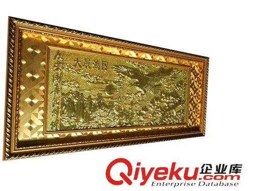 吉店開(kāi)張 公司慶典 新居落成 {zj0}賀贈(zèng)禮品 金璧畫(huà) 金箔雕塑畫(huà)