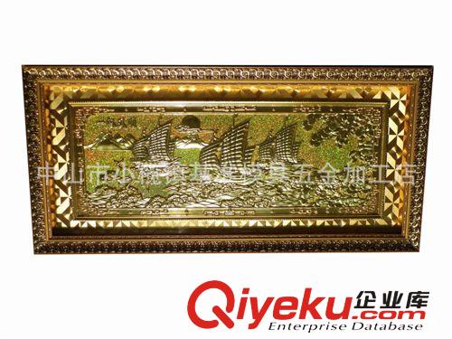 家居飾品 2012{zx1}{zlx}工藝畫 立體金箔畫 浮雕畫 創(chuàng)意禮品