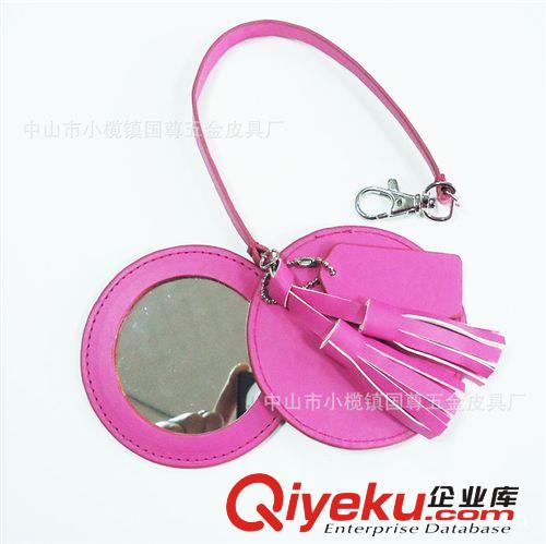 專業(yè)生產(chǎn)皮革化妝鏡  創(chuàng)意雙面化妝鏡 新穎化妝鏡 鏡子原始圖片2