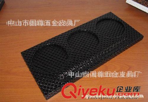 廠家供應皮具金屬杯墊 zp杯墊 PU杯墊原始圖片3