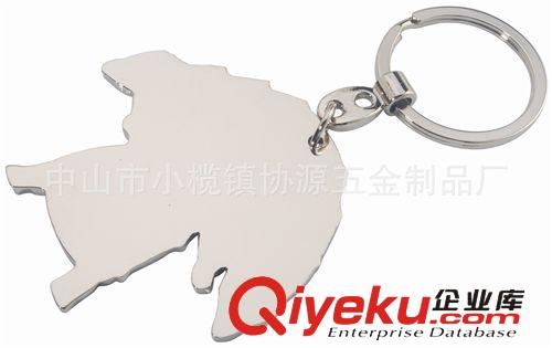 現模金屬鑰匙扣  zp鑰匙扣 印刷鐳射LOGO 廣告促銷原始圖片2