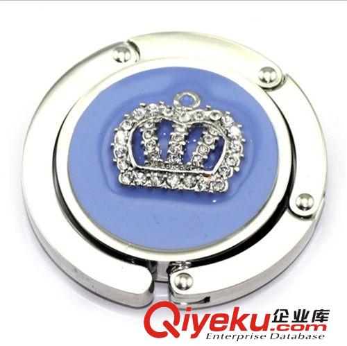 廠家特價直銷心形鑲鉆折疊掛包鉤 來圖設(shè)計(jì)定做金屬合金掛包鉤原始圖片2