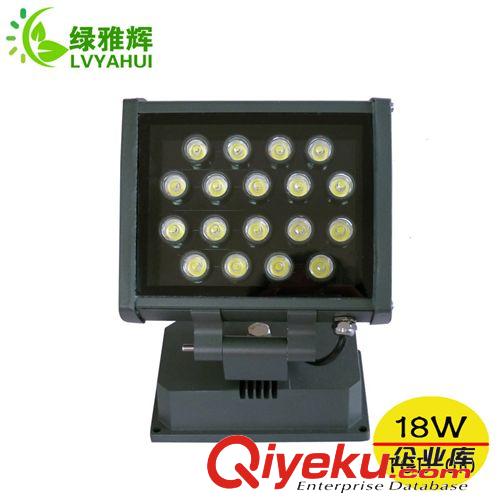 供應(yīng)投光燈 18w優(yōu)質(zhì)壓鑄厚鋁投光燈 小電視大功率led投光燈原始圖片2