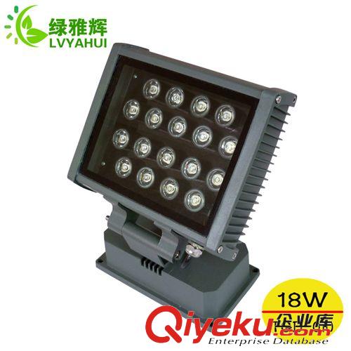 供應(yīng)投光燈 18w優(yōu)質(zhì)壓鑄厚鋁投光燈 小電視大功率led投光燈原始圖片3